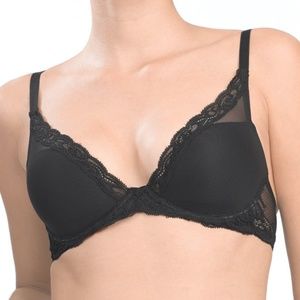 Natori Feathers 36D Black Bra